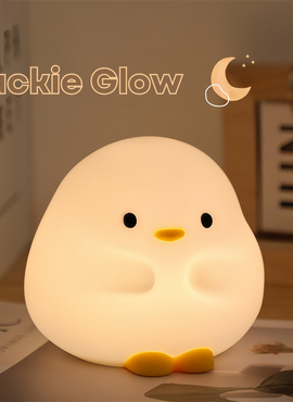 Duckie Glow: Schattig Nachtlampje met Aanraaksensor